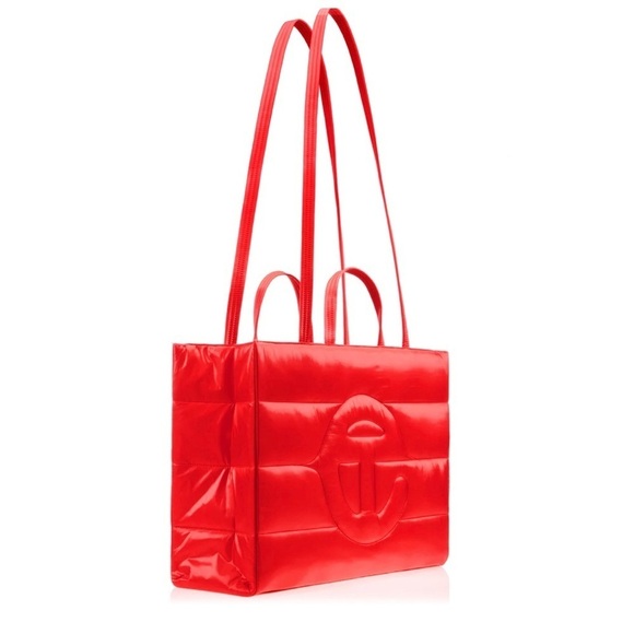 Large red Telfar puffer - Picture 2 of 2